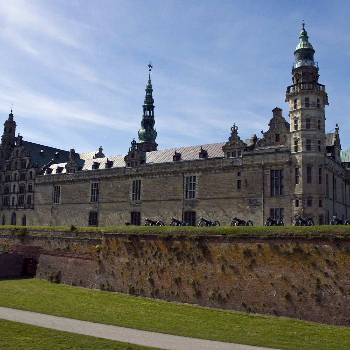Kronborg castle, Helsingor, Denmark