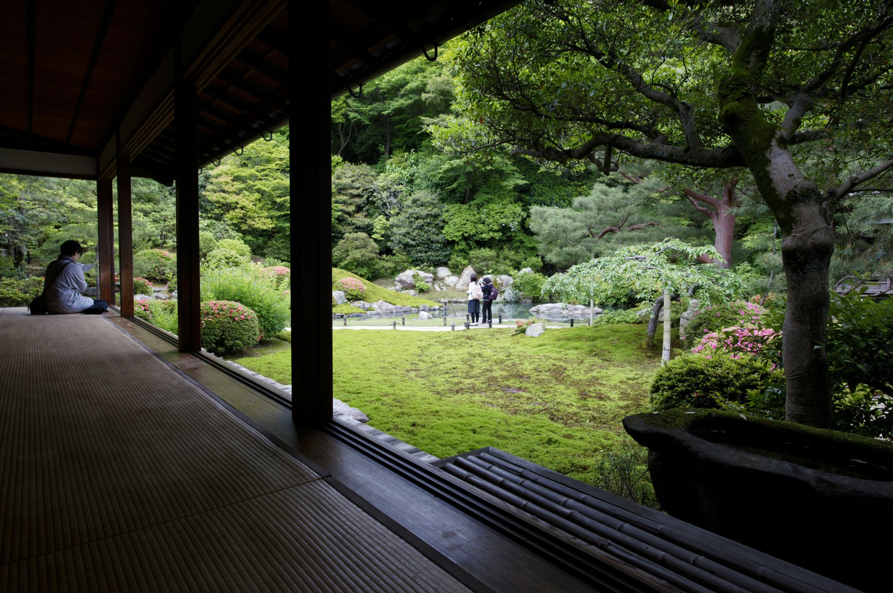 Meditation room, Shoren-in temple.