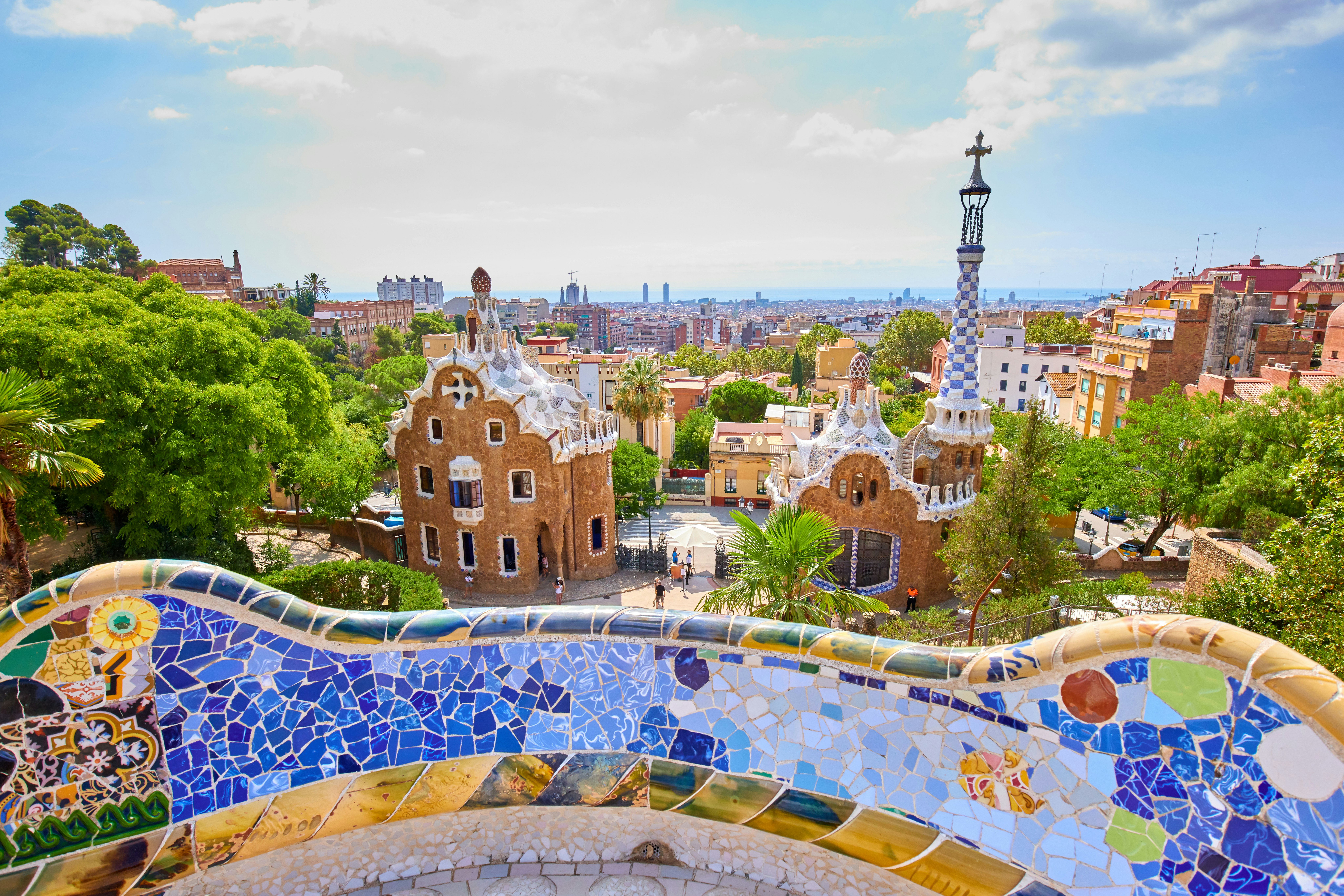 Park Güell, Barcelona, Spain