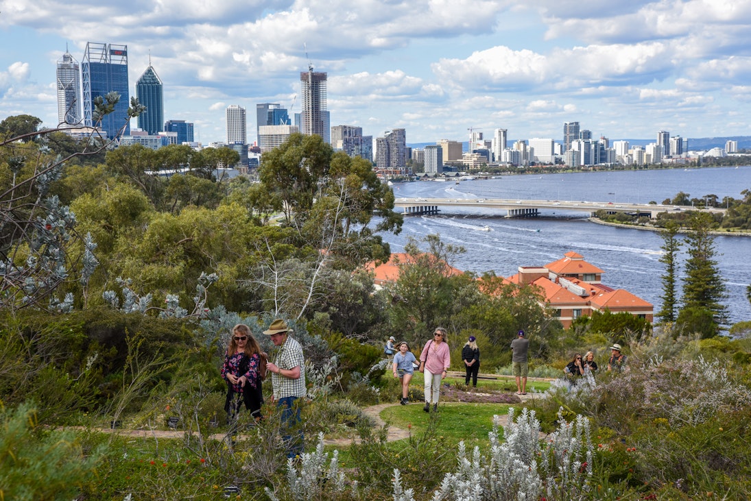 Take in views of Perth from Kings Park © Ronan O'Connell/Lonely Planet