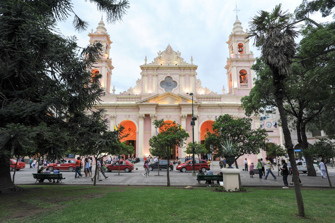 Salta, Argentina - 21 January 2011: People walking in front of the cathedral of Salta on northen Argentina; Shutterstock ID 227586106; your: Barbara Di Castro; gl: 65050; netsuite: digital; full: hub
227586106